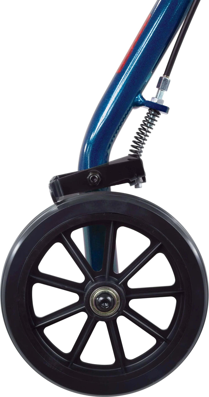 PMI ProBasics Aluminum Patient Rollator, Standard, 6" Wheels, 300 lb Capacity, 13.75" Seat