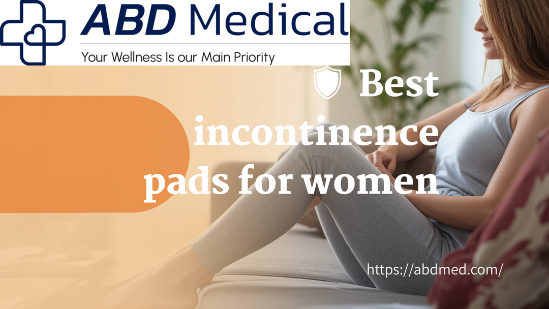 Best incontinence pads for women including Poise, Prevail and Tranquility brands — available at ABD Medical Supply in Dayton Ohio and online at abdmed.com