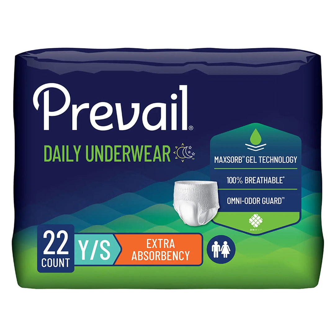 Youth and adult incontinence supplies from ABD Medical, including youth sized protective underwear