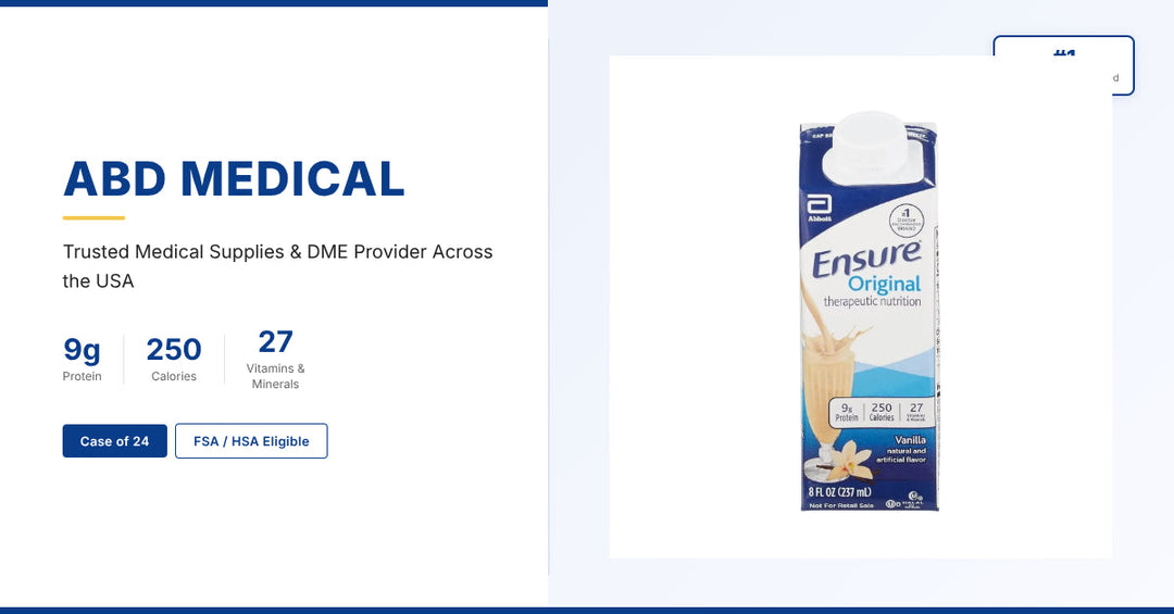 Ensure Original Nutrition Shake Vanilla