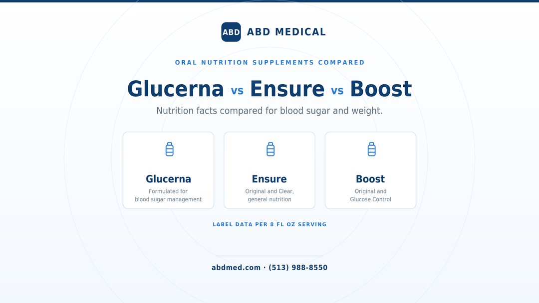 Glucerna vs Ensure vs Boost: Nutrition Facts Compared for Blood Sugar and Weight
