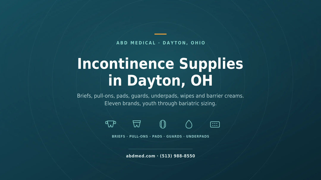Incontinence Supplies in Dayton, OH ABD Medical