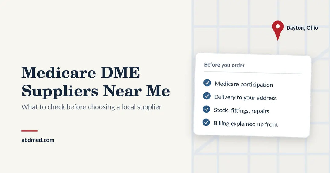 Medicare DME Suppliers Near Me: Local Guide ABD Medical
