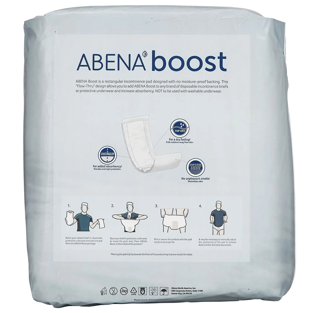Abena Boost Fluff Moderate Absorbency Booster Pad, 6-1/4 X 24 Inch, #1000017213 Abena