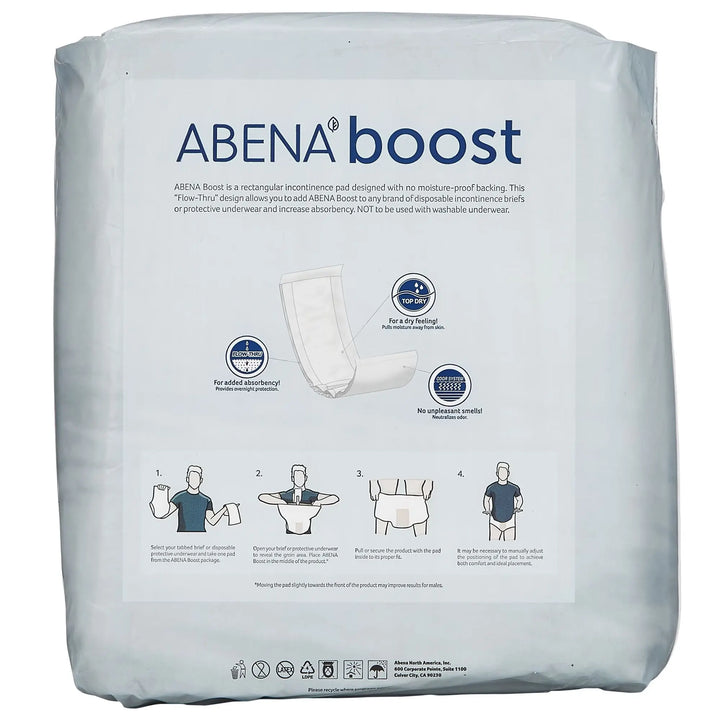 Abena Boost Fluff Moderate Absorbency Booster Pad, 6-1/4 X 24 Inch, #1000017213 Abena