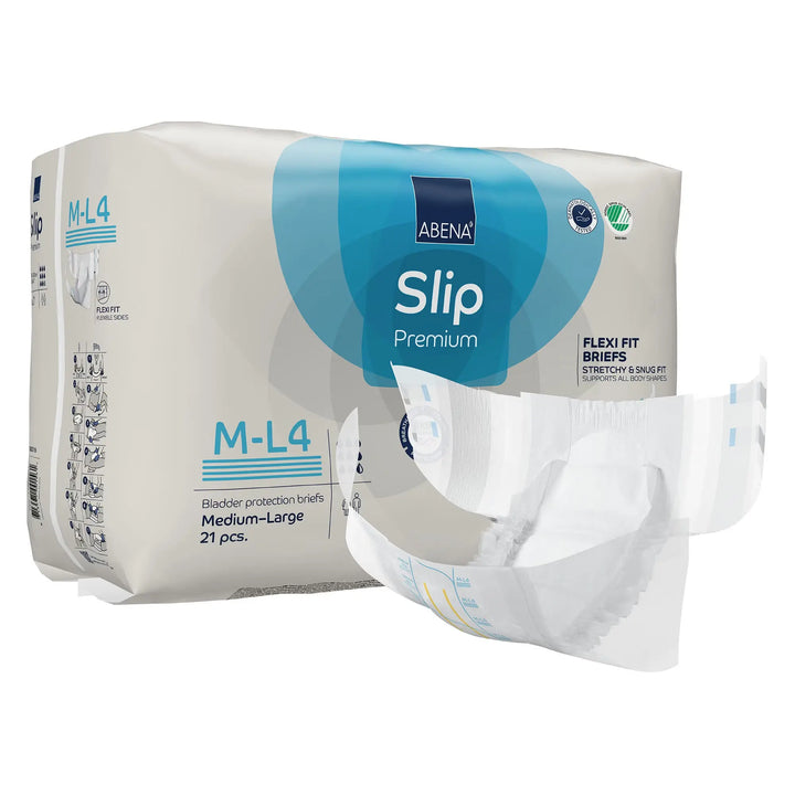 Abena Slip Flexi Fit Heavy Absorbency Adult Brief, Medium / Large, Unisex, #1000021166 Abena