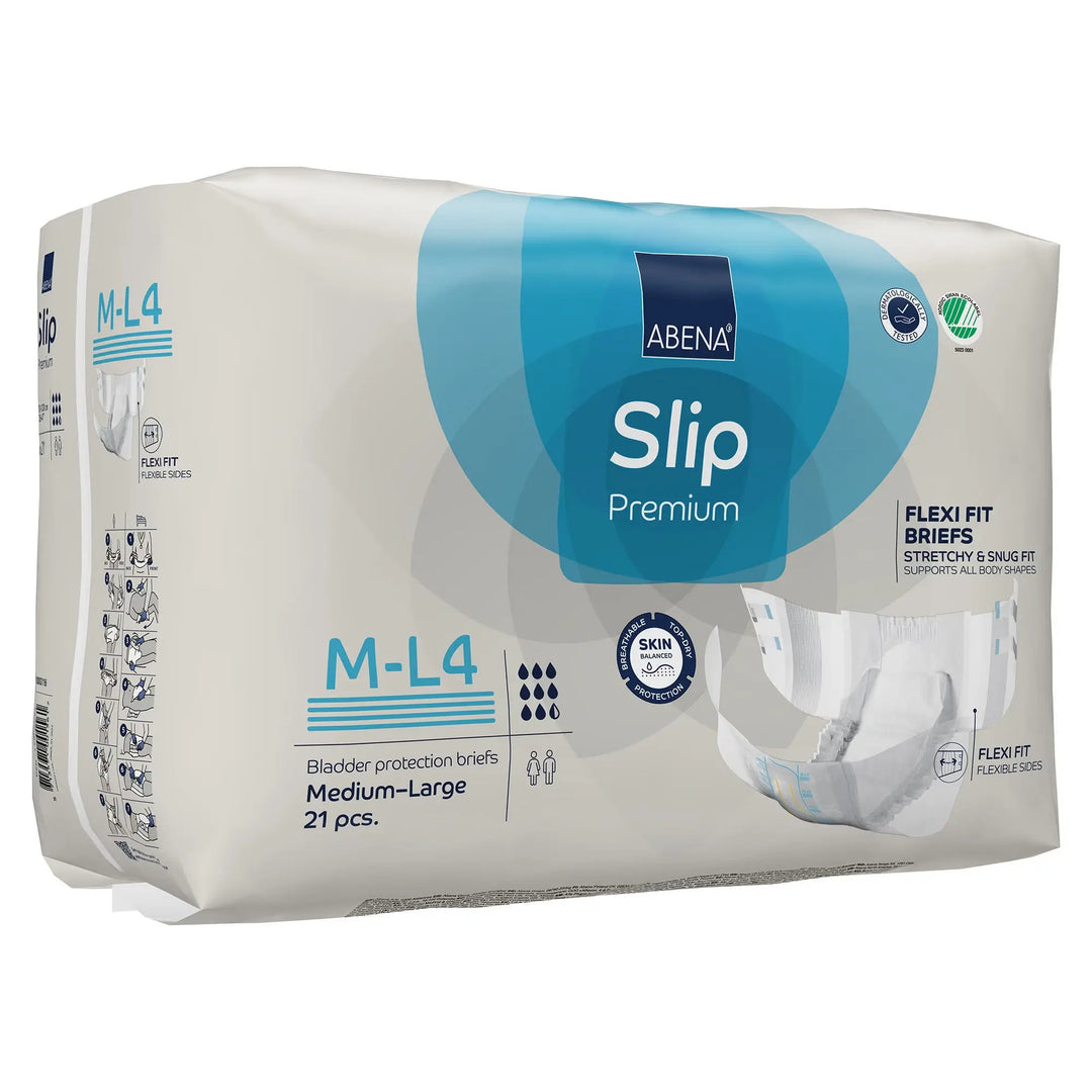 Abena Slip Flexi Fit Heavy Absorbency Adult Brief, Medium / Large, Unisex, #1000021166 Abena