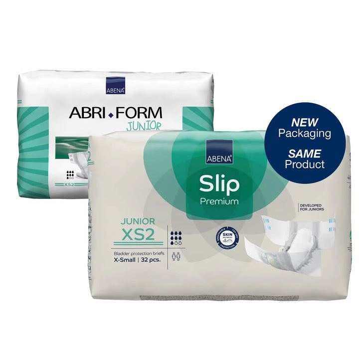 Abena Slip Premium Junior XS2 Heavy Absorbency Brief, X-Small / Youth, Unisex, #1000021279 Abena