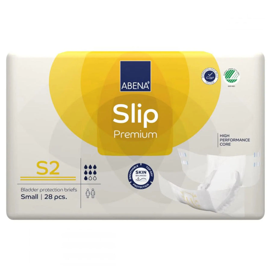 Abena Slip Premium S2 Adult Heavy Absorbency Brief, Small, Unisex, #1000021281 Abena