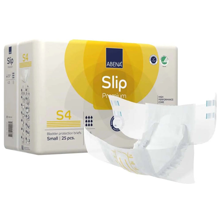 Abena Slip Premium S4 Adult Heavy Absorbency Brief, Small, Unisex, #1000021282 Abena