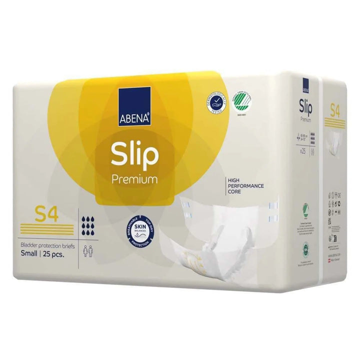 Abena Slip Premium S4 Adult Heavy Absorbency Brief, Small, Unisex, #1000021282 Abena