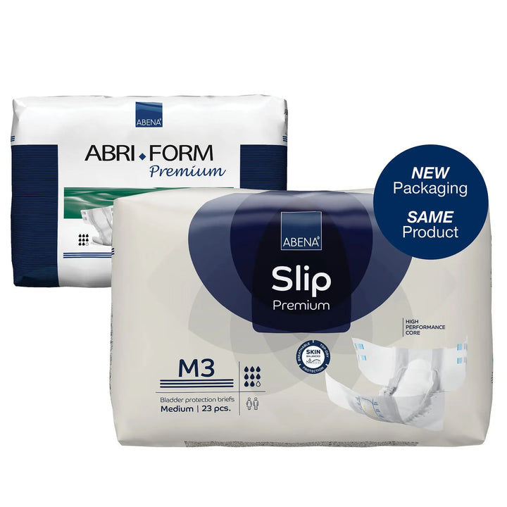 Abena Slip Premium M3 Adult Brief, Heavy Absorbency, Unisex, #1000021286 Abena