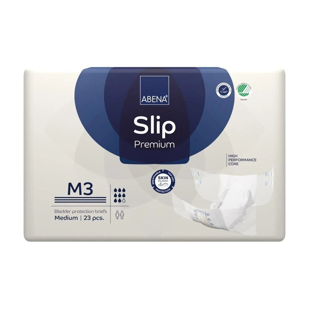 Abena Slip Premium M3 Adult Brief, Heavy Absorbency, Unisex, #1000021286 Abena