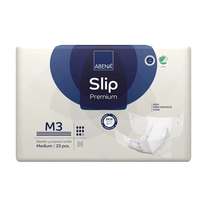 Abena Slip Premium M3 Adult Brief, Heavy Absorbency, Unisex, #1000021286 Abena