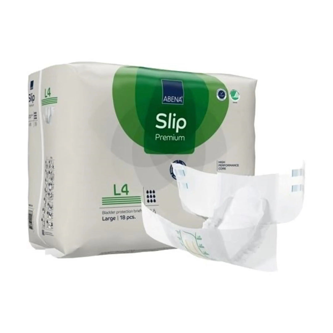 Abena Slip Premium L4 Adult Brief, Heavy Absorbency, Large, #1000021292 Abena