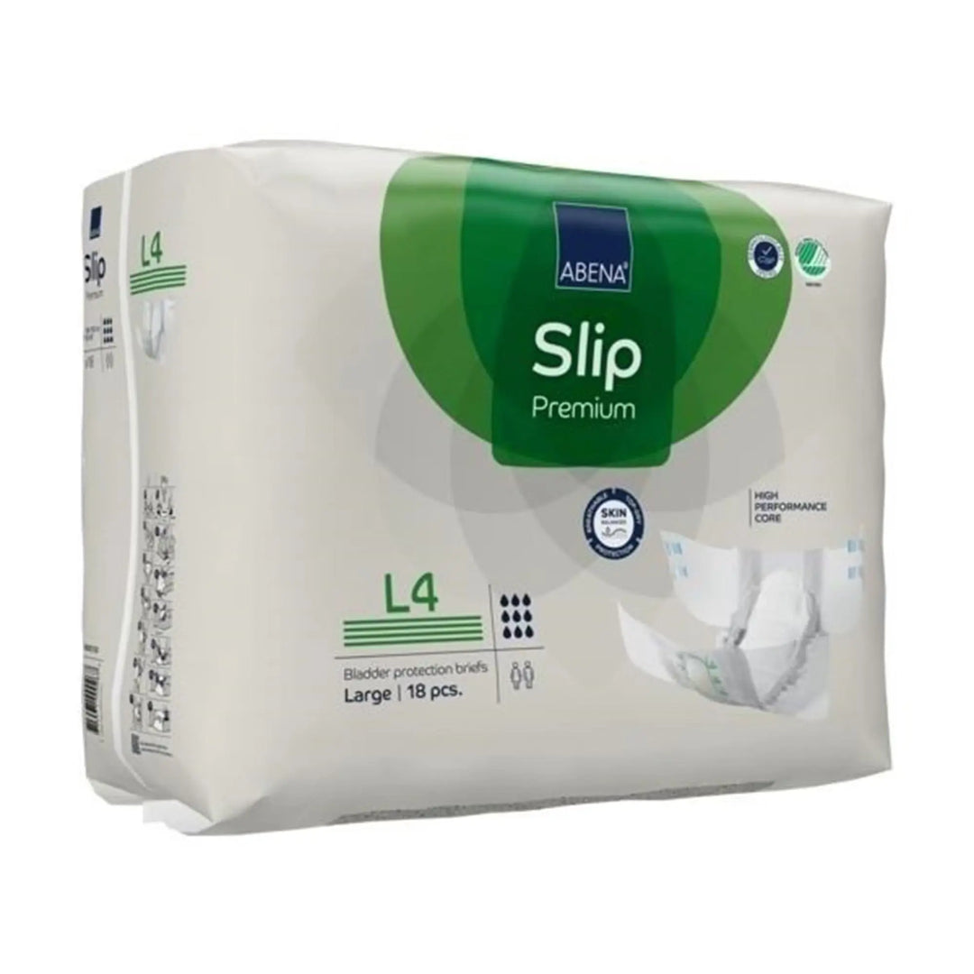 Abena Slip Premium L4 Adult Brief, Heavy Absorbency, Large, #1000021292 Abena