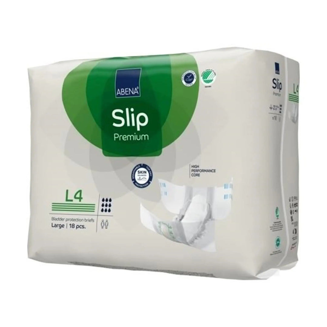 Abena Slip Premium L4 Adult Brief, Heavy Absorbency, Large, #1000021292 Abena