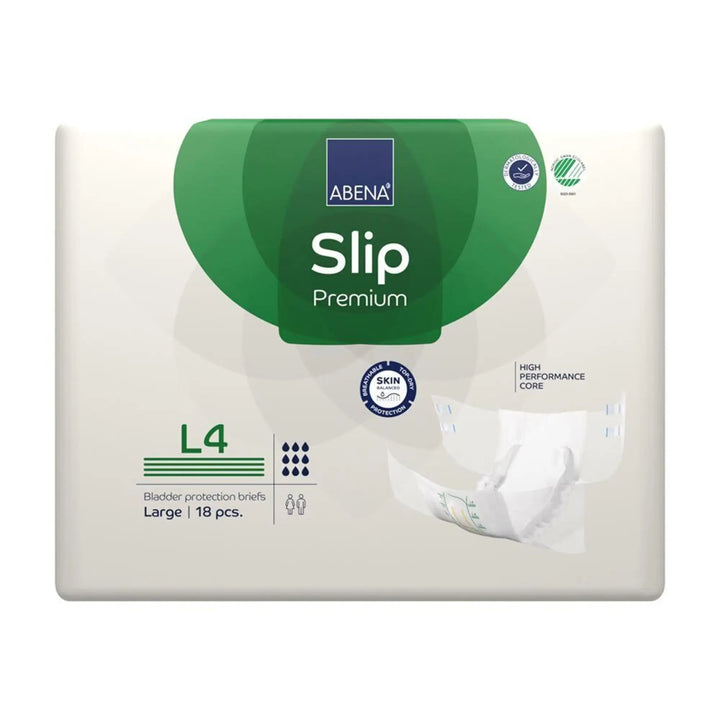 Abena Slip Premium L4 Adult Brief, Heavy Absorbency, Large, #1000021292 Abena