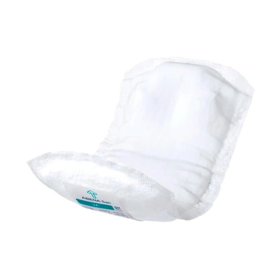 Abena San Premium Fluff Moderate Absorbency Bladder Control Pad, Size 3A - 4.3 X 12.9 Inch, #1000021305 Abena