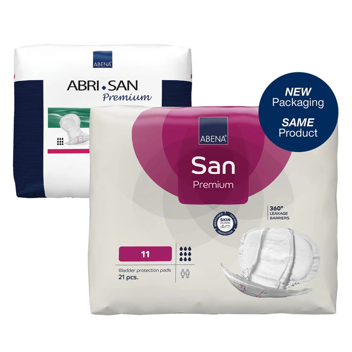Abena San Premium - Fluff Heavy Absorbency Liner, Size 11, 14.5 X 28.7 Inch, #1000021313 Abena