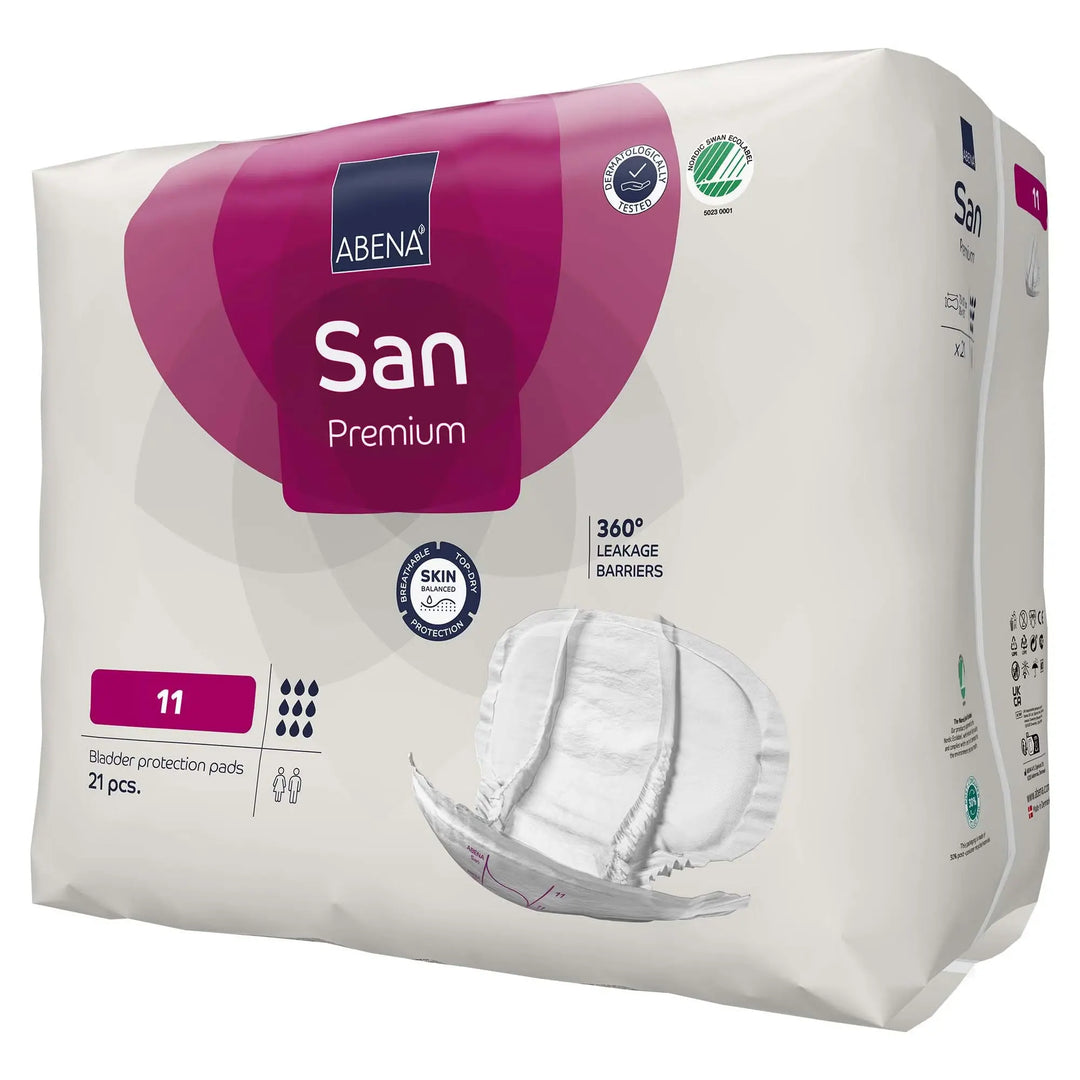 Abena San Premium - Fluff Heavy Absorbency Liner, Size 11, 14.5 X 28.7 Inch, #1000021313 Abena