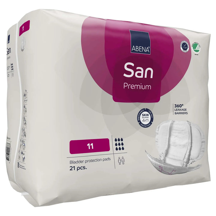 Abena San Premium - Fluff Heavy Absorbency Liner, Size 11, 14.5 X 28.7 Inch, #1000021313 Abena