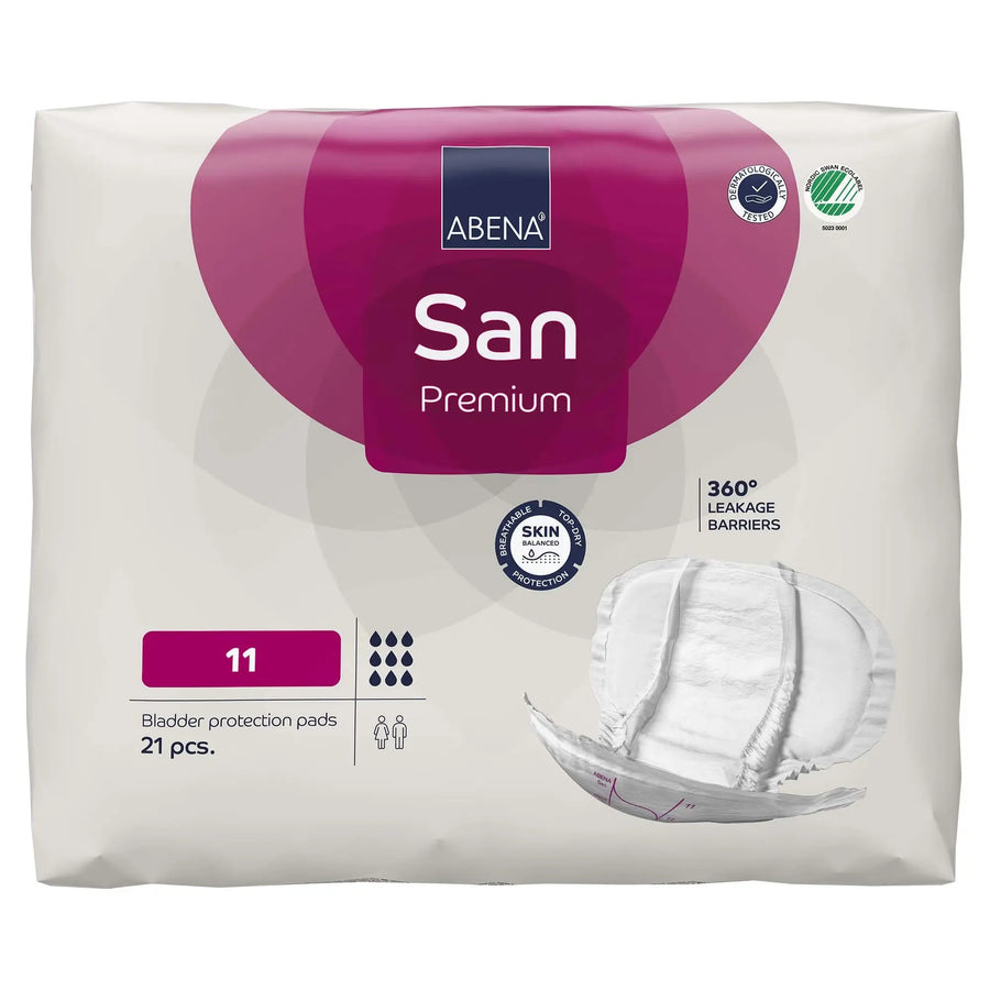 Abena San Premium - Fluff Heavy Absorbency Liner, Size 11, 14.5 X 28.7 Inch, #1000021313 Abena