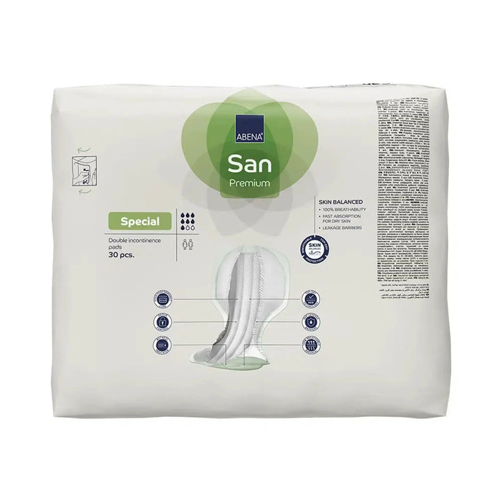 Abena San Premium Special Fluff Heavy Absorbency Liner, 14.5 X 28.7 Inch, #1000021314 Abena