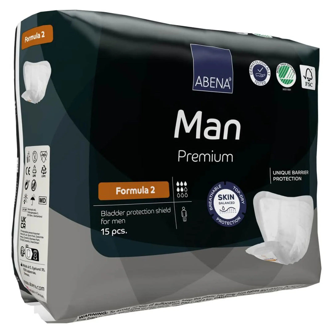 Abena Premium Man 9 X 11.4 Inch Bladder Control Pad, Formula 2, #1000021336 By Abena
