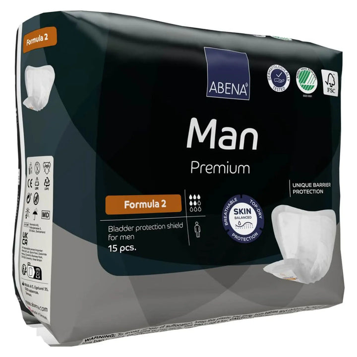 Abena Premium Man 9 X 11.4 Inch Bladder Control Pad, Formula 2, #1000021336 By Abena