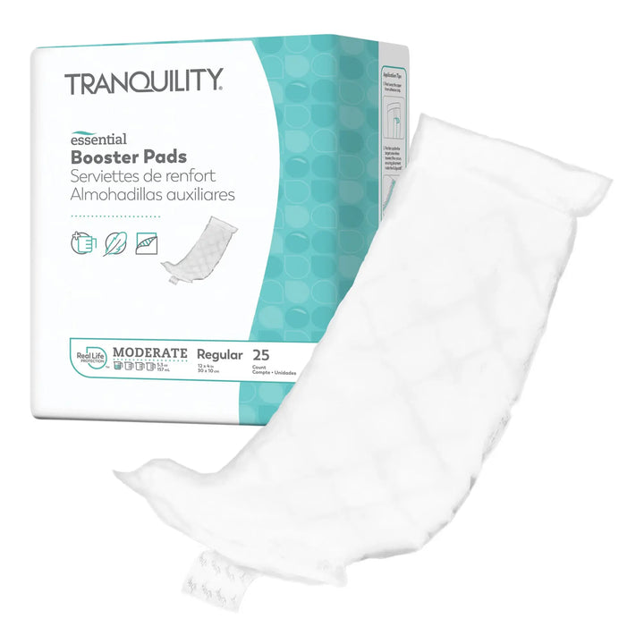 Tranquility Essential Moderate Absorbency Booster Pad, 12 X 14 Inch, #19244 ABD Medical