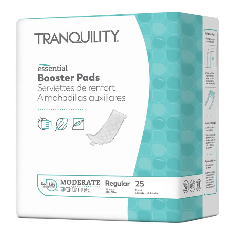 Tranquility Essential Moderate Absorbency Booster Pad, 12 X 14 Inch, #19244 ABD Medical