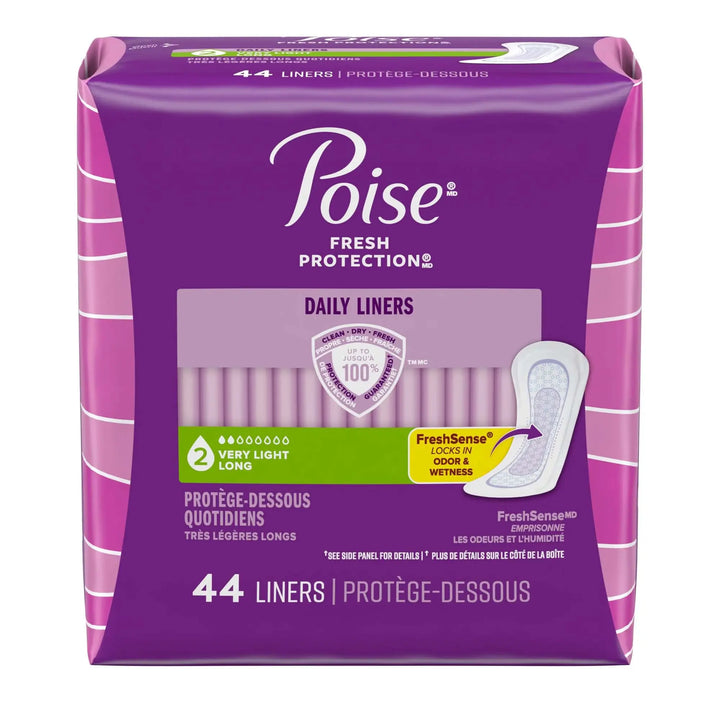 Poise Fresh Protection Light Absorbency Bladder Control Pad, 8-1/2 Inch Length, #19304 Poise