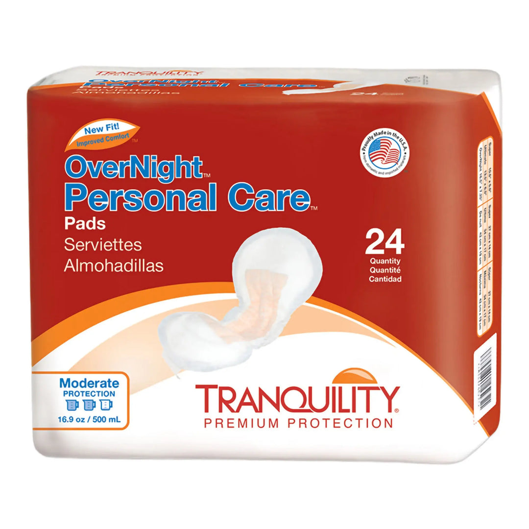 Tranquility Super Absorbent Personal Care Pads (16.5" x 7.25"), #2382 Tranquility