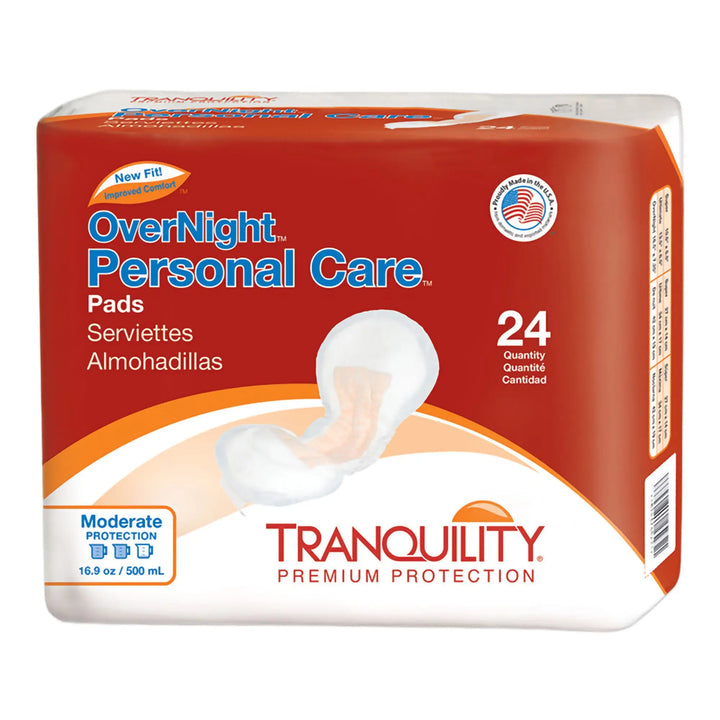Tranquility Super Absorbent Personal Care Pads (16.5" x 7.25"), #2382 Tranquility