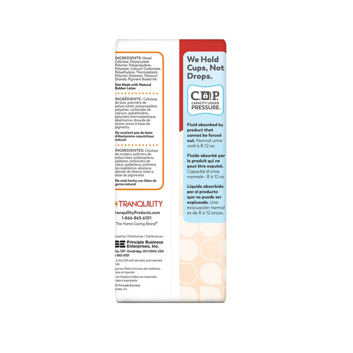 Tranquility Premium Maximum Super Absorbent Personal Care Pads, 12 Inch Length, #2480 Tranquility