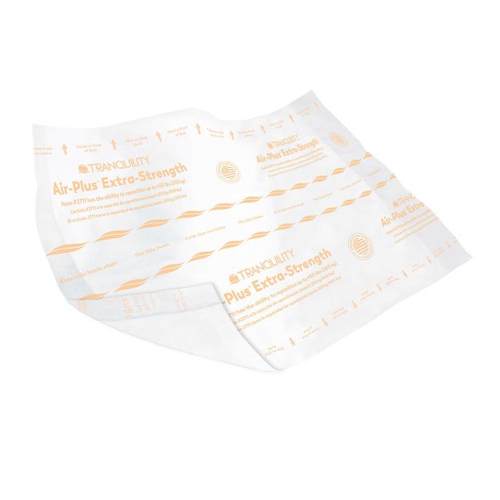 Tranquility AIR-Plus Extra-Strength Low Air Loss 30 X 36 Inch Powersorb Heavy Absorbency Disposable Underpad, #2711