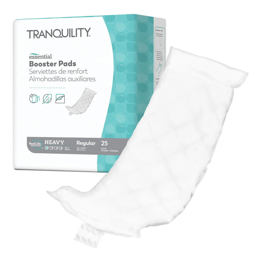 Tranquility Essential Super Absorbent Booster Pad, 4-1/4 X 12 Inch, #2760 Tranquility