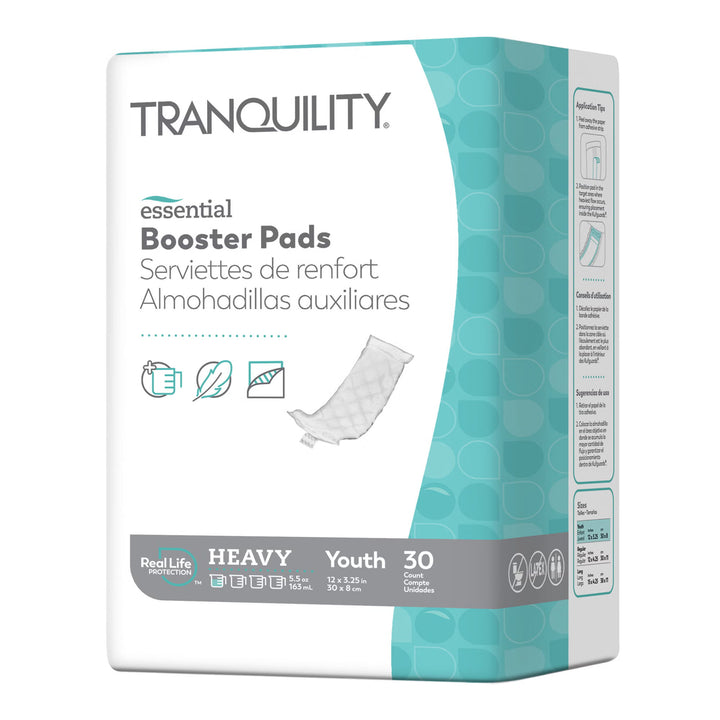 Tranquility Essential Heavy Absorbency Booster Pad, 3.5 X 12 Inch, #2770