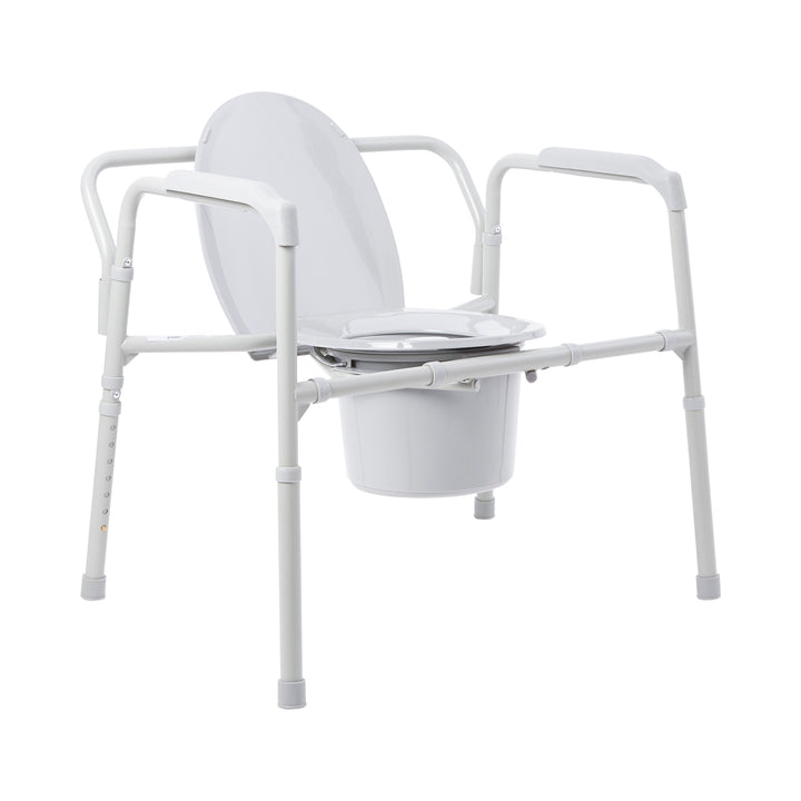 McKesson 3-in-1 Commode Chair 13-3/4 Inch Seat Width 650 lbs