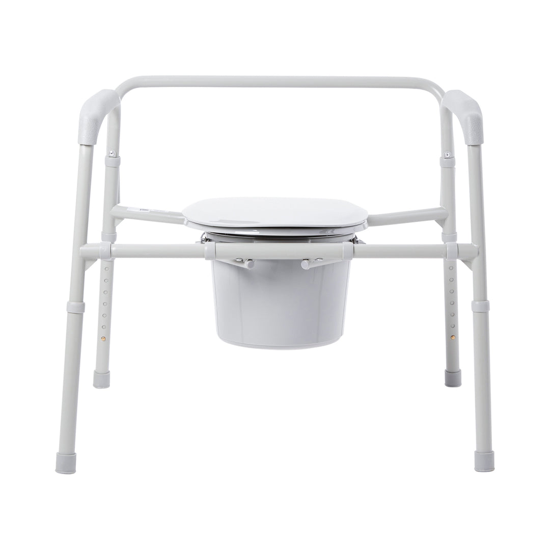 McKesson 3-in-1 Commode Chair 13-3/4 Inch Seat Width 650 lbs