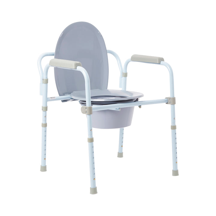 McKesson 3-in-1 Commode Chair 13-3/4 Inch Seat Width Upto 350 lbs