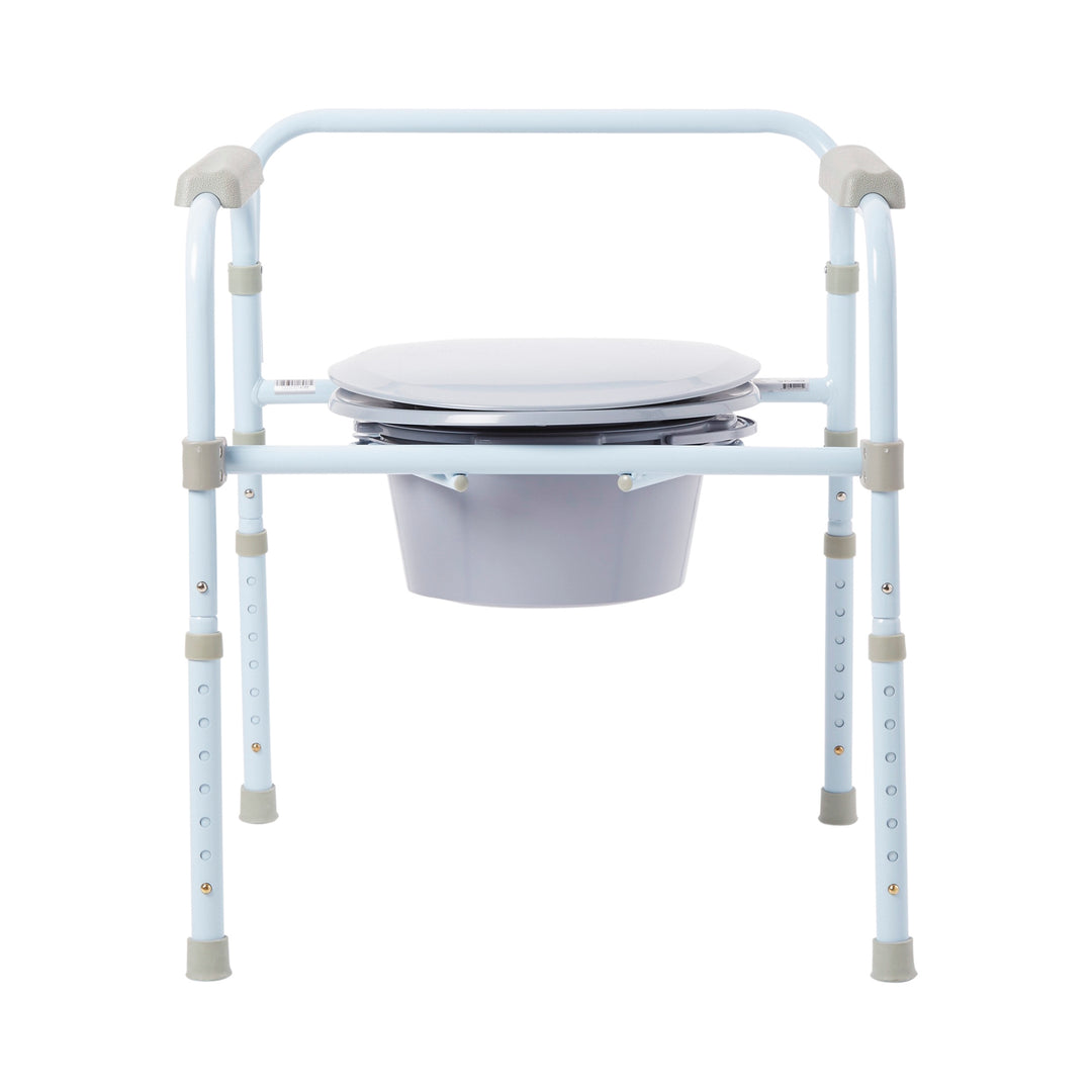 McKesson 3-in-1 Commode Chair 13-3/4 Inch Seat Width Upto 350 lbs