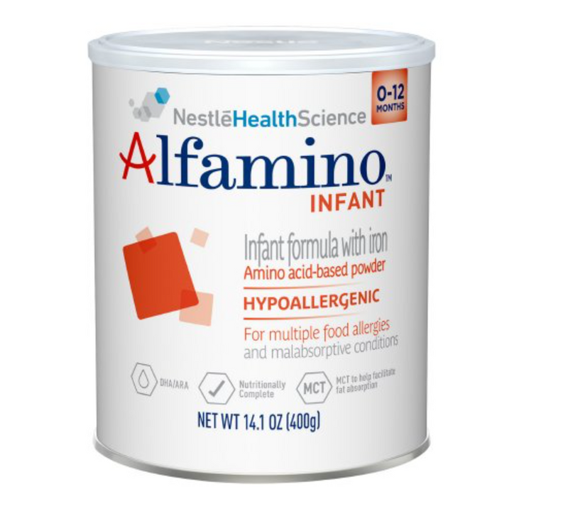 Alfamino Amino Acid Based Infant Formula 14.1 Oz Canister (Packaging May Vary)