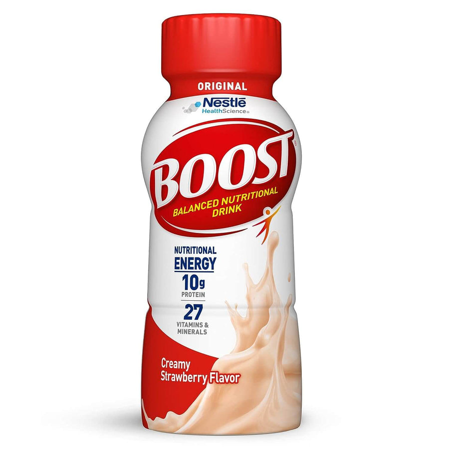 Boost Original Creamy Strawberry nutritional drink 8 fl oz bottle