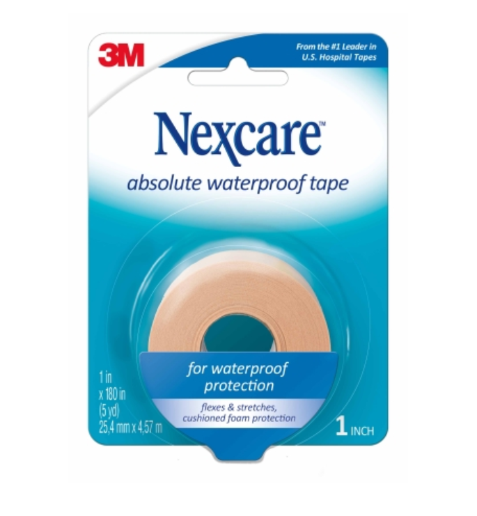 Nexcare Waterproof Medical Tap - Absolute Tan 1 Inch X 5 Yard Foam NonSterile