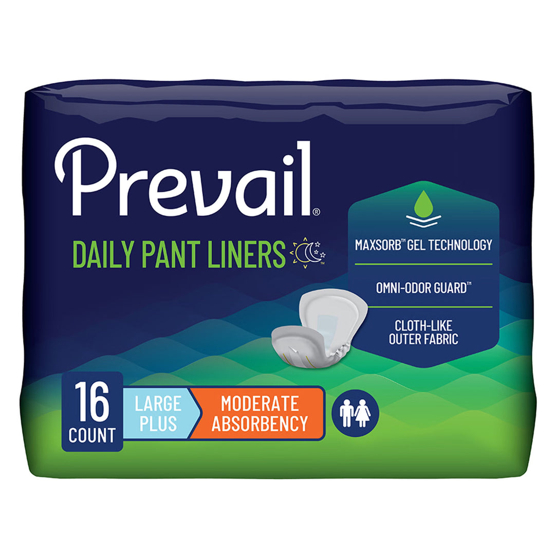 Prevail Daily Pant Liners Large Plus 28" Length #PL113/1