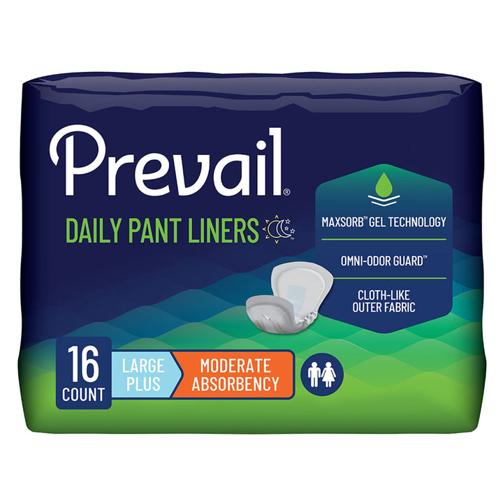 Prevail Daily Pant Liners Large Plus 28" Length #PL113/1