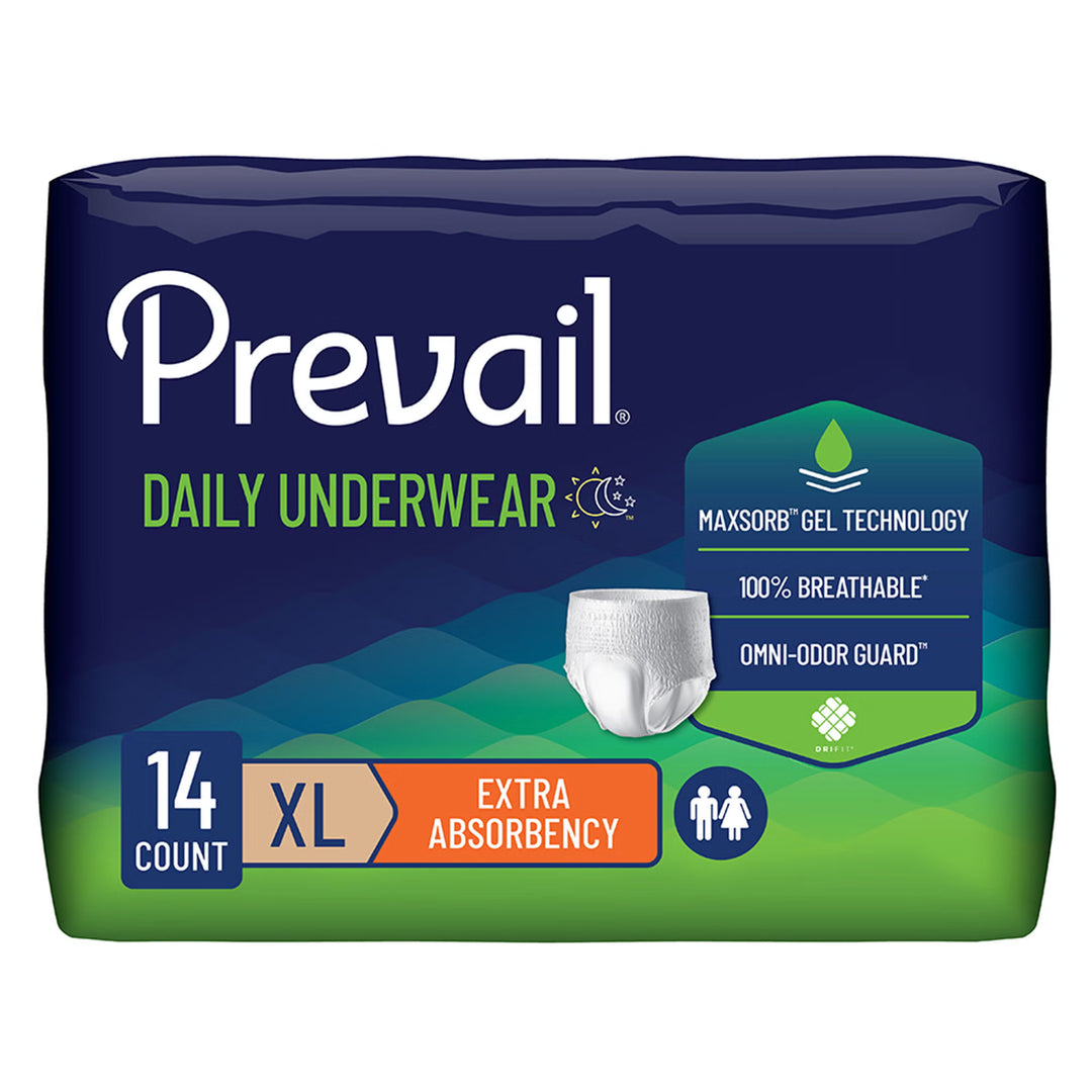 Prevail Daily Extra Absorbency Underwear, X-Large #PV514