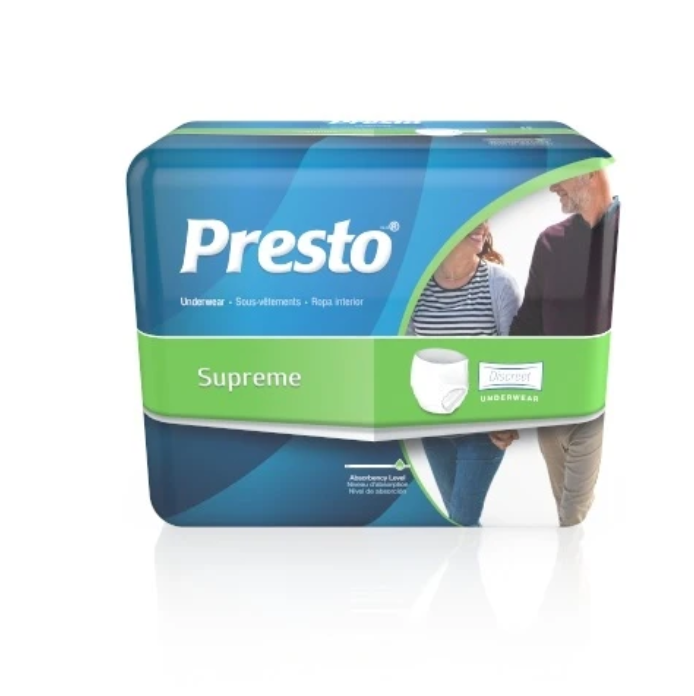 Presto Discreet Underwear, Medium, 32" - 44" - AUB25020